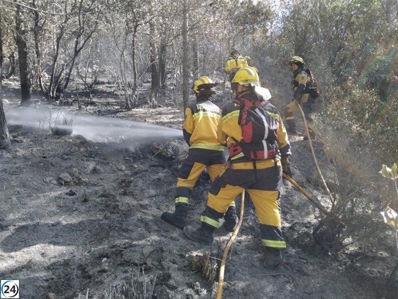 Els incendis forestals consumeixen 22,22 hectàrees de terreny a Balears el 2023.