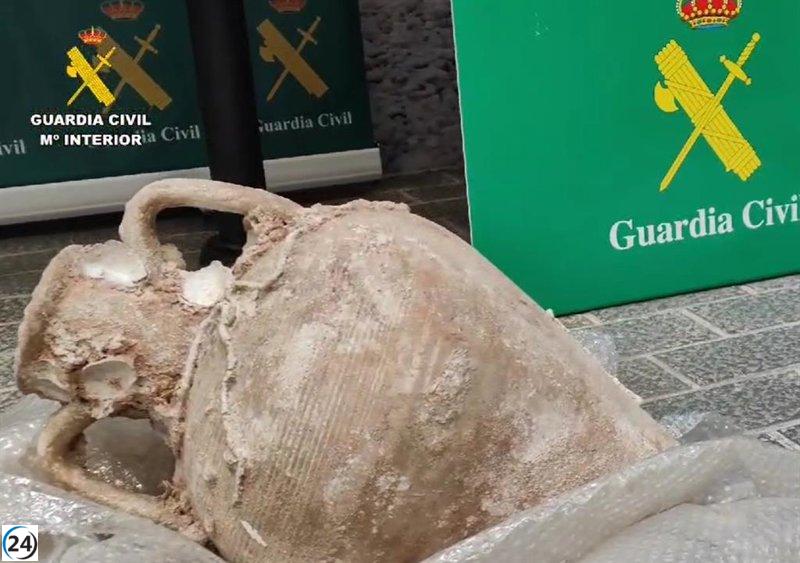 Intervenen al aeropuert de Palma una gran quantitat de peces arqueològiques expoliades.