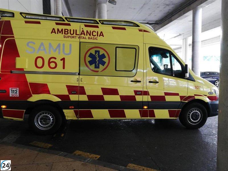 La dona ferida en l'accident de la carretera de Menorca és traslladada a Son Espases.

La dona ferida en l'accident de la carretera de Menorca és traslladada a Son Espases.