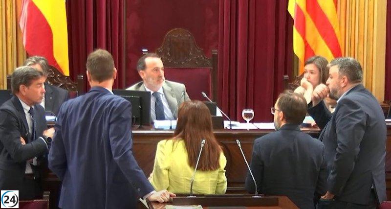 El PSIB demana eliminar una pregunta al ple sobre 