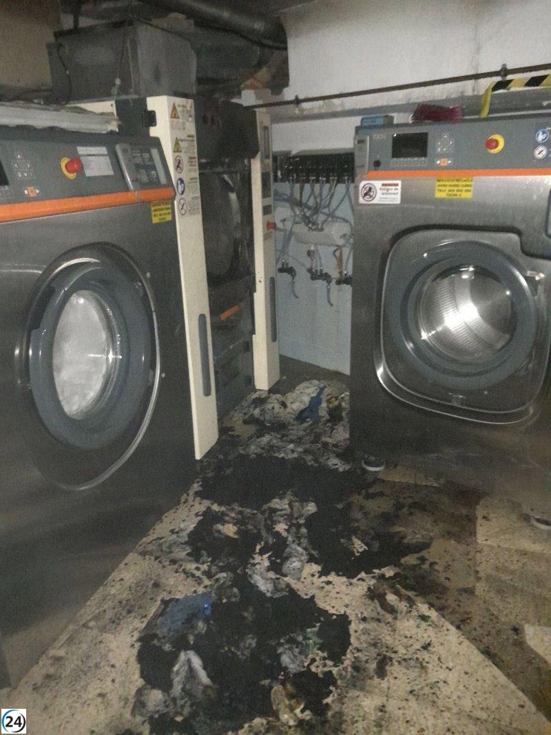 Dos ferits en un incendi a la bugaderia d'un hotel a Magaluf.