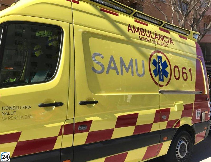 Mori el conductor d'un tractor a l'Alcúdia en un accident de trànsit.