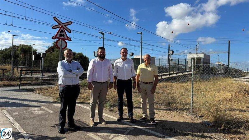 SFM elimina el pas a nivell de la xarxa ferroviària a Cas Coronell (Marratxí) per millorar la seguretat.

SFM elimina el pas a nivell de la xarxa ferroviària a Cas Coronell (Marratxí) per millorar la seguretat.
