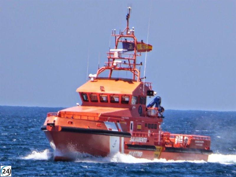 Rescatats 60 migrants a bord de tres pasteres a Formentera.