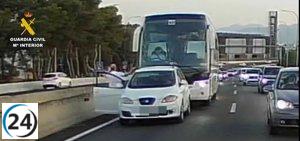 Investiguen un conductor filmat a la Via de Cintura conduint de manera temerària.
