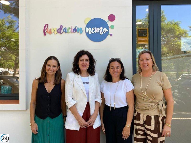 Fernández visita la Fundació Nemo i reafirma el compromís del Govern amb l'atenció a la infància i la diversitat funcional.

Fernández visita la Fundació Nemo i reafirma el compromís del Govern amb l'atenció a la infància i la diversitat funcional.