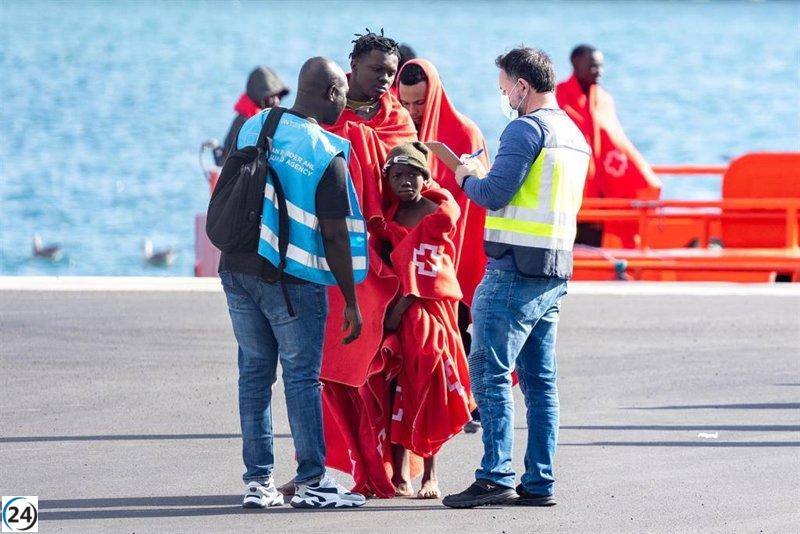 23 persones rescatades en una pastera al sud de Cabrera.