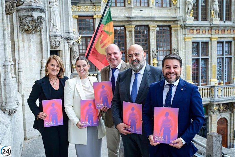 Martínez exposa al batlle de Brussel·les els principals aspectes de la candidatura Palma 2031.