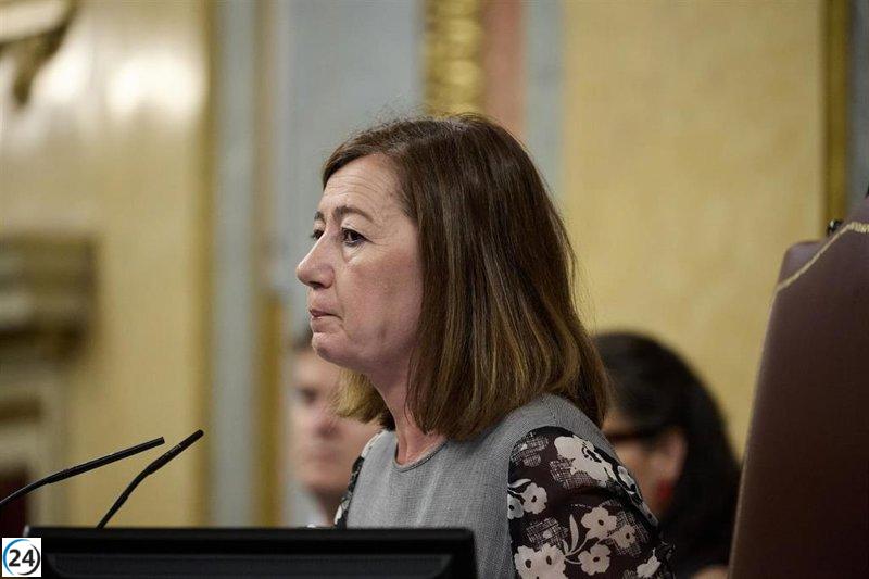 Armengol, consternada per la mort de Fernández Vara, 