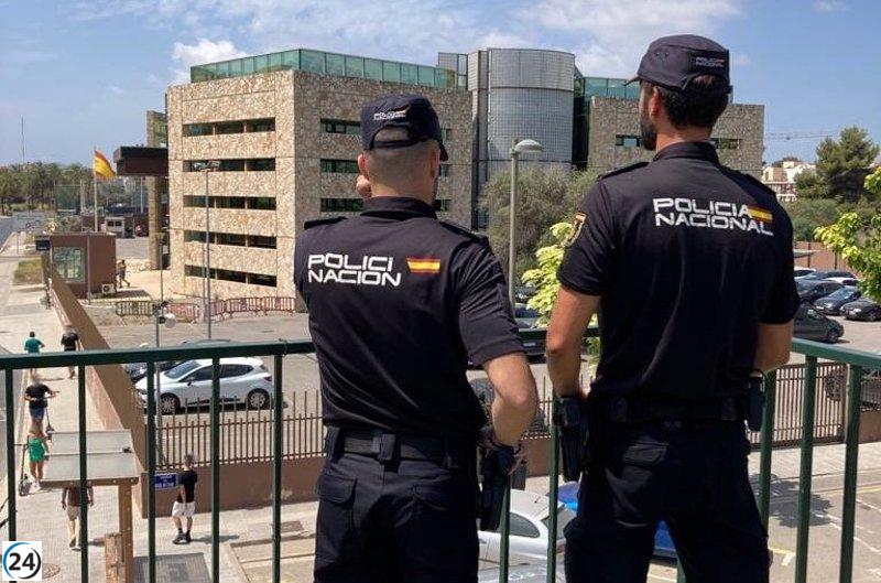 Un home amb 35 dosis de cocaïna, detingut en una zona d'oci nocturn a Eivissa, passa a disposició judicial.