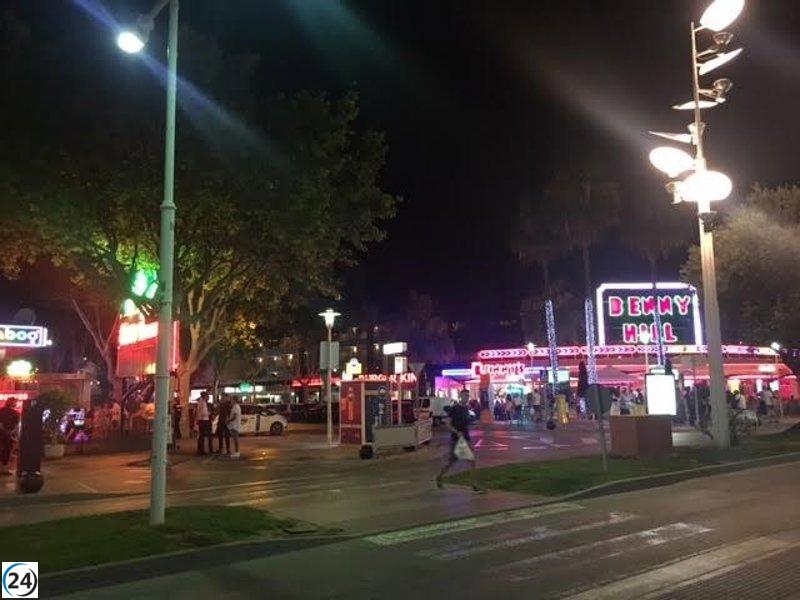 Sentenciat per llançar un televisor per la finestra d'un hotel a Magaluf.