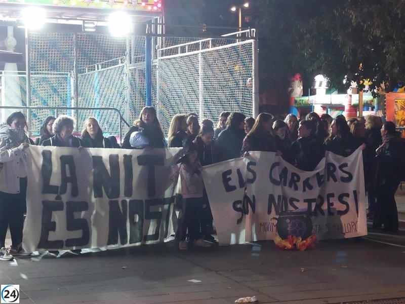 Més de 50 dones manifesten a Palma per 