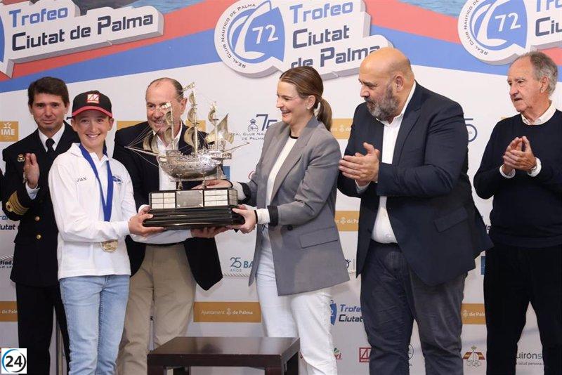 Prohens felicita els guanyadors i participants del 72 Trofeu 'Ciutat de Palma' de Vela 